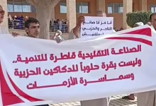 احتجاج صناع الفضة يربك افتتاح مهرجان تيميزار بتيزنيت % احتجاج صناع الفضة يربك افتتاح مهرجان تيميزار بتيزنيت