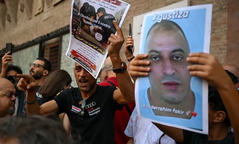 تحرك مغربي بعد وفاة عبد الرحيم فقير خلال توقيفه بإيطاليا % تحرك مغربي بعد وفاة عبد الرحيم فقير خلال توقيفه بإيطاليا