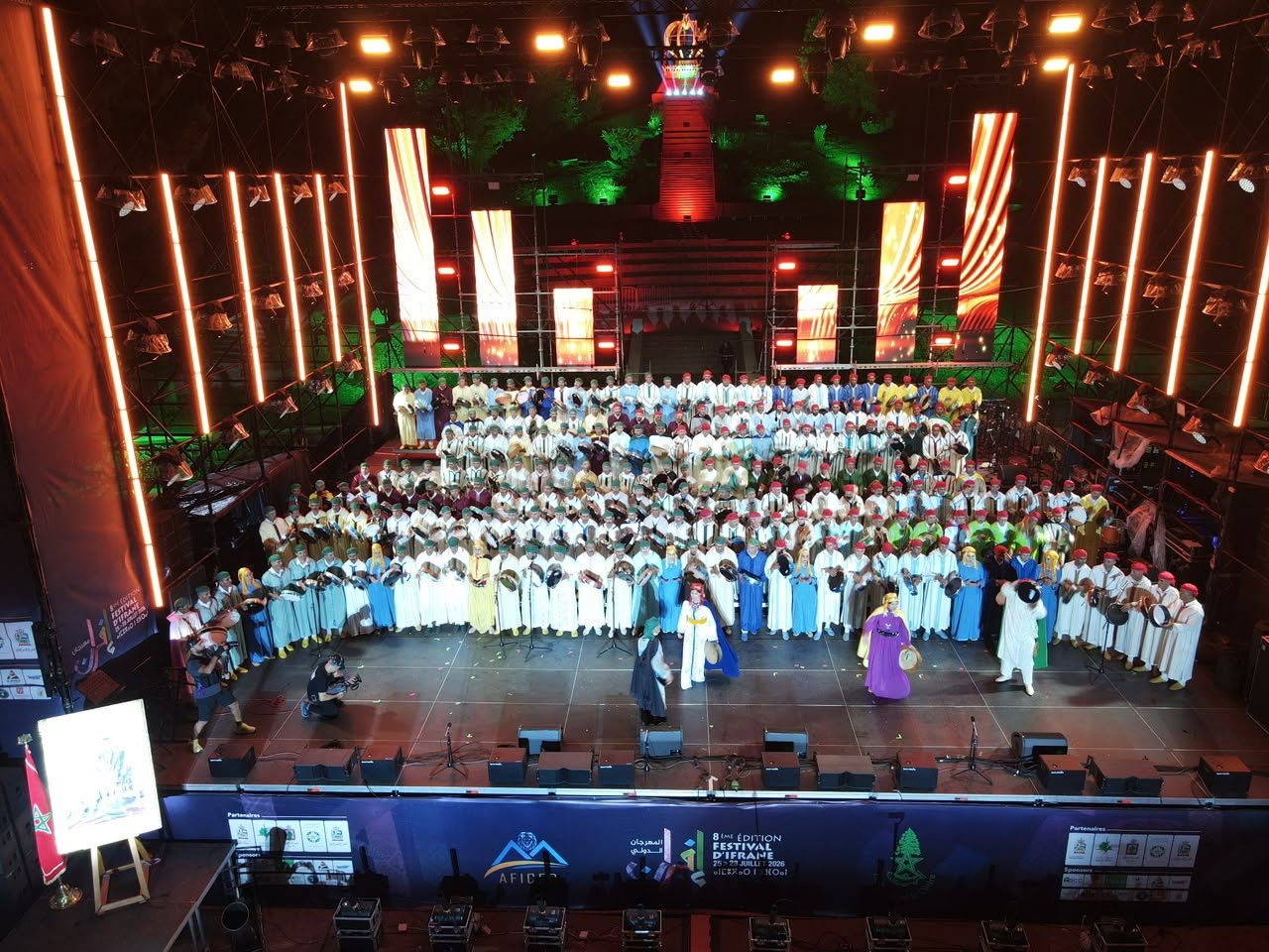 مهرجان إفران الدولي يختتم دورته الثامنة بنجاح كبير و”سمفونية أحيدوس” تخطف الأضواء