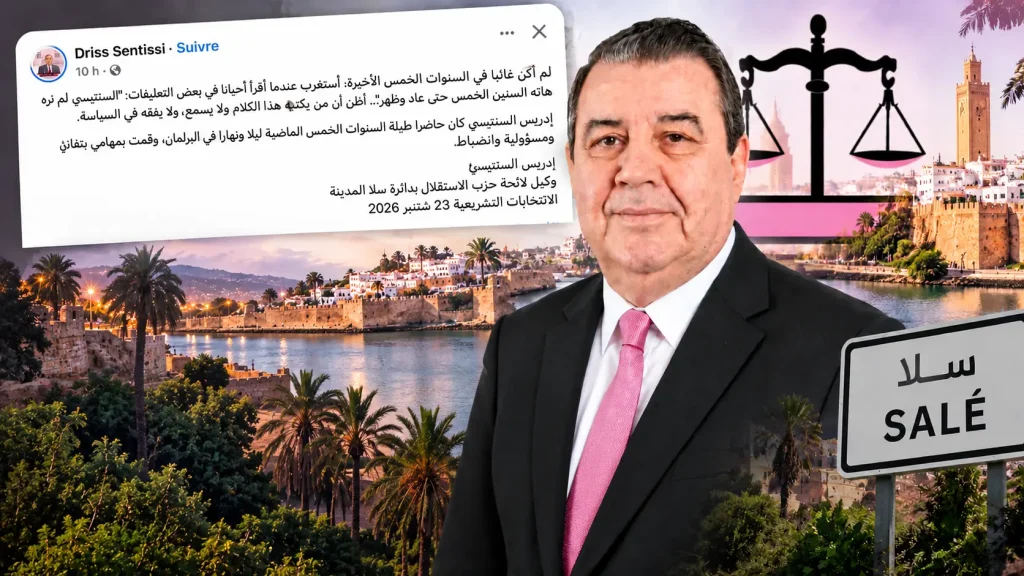 السنتيسي يرد على «الغياب».. لكن سلا تبحث عن الحصيلة لا عن دفتر الحضور