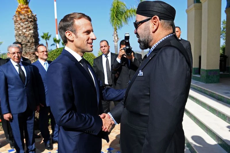 Macron mohammed VI
